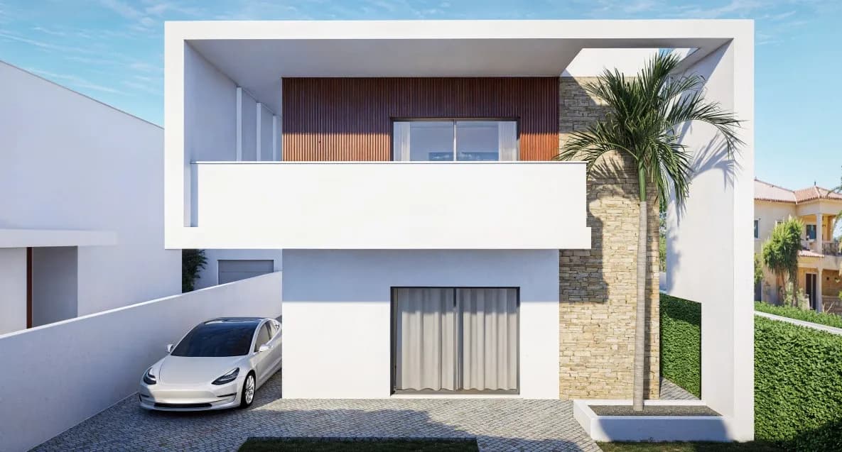 NEW Contemporary Detached House, with swimming pool and garden gallery 15