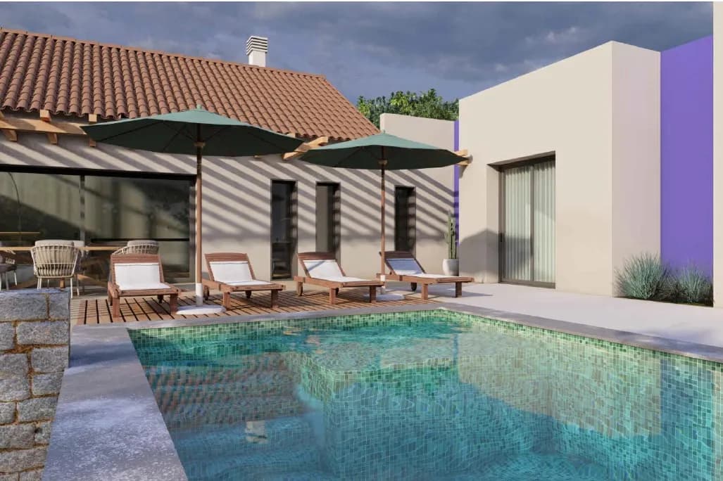 Moradia Independente moderna, piscina, garagem, jardim e vista mar gallery photo 4