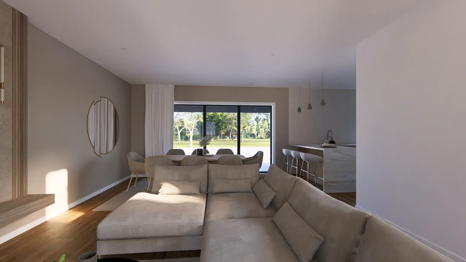 Contemporary house with a swimming pool, currently under construction gallery photo 41