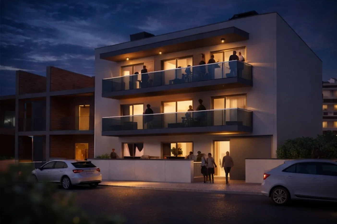 New-build flats in Quarteira