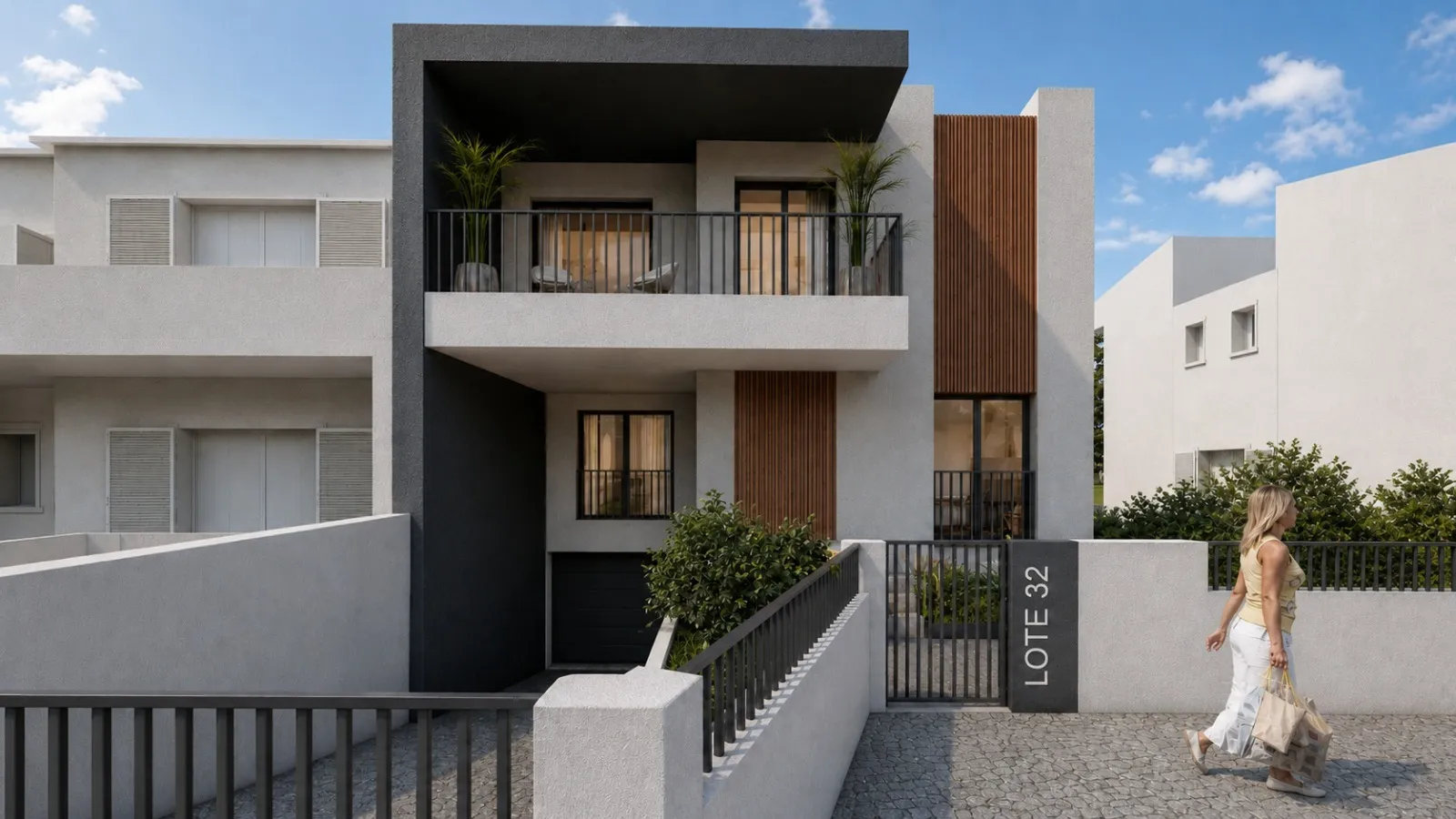 Contemporary house with a swimming pool, currently under construction gallery photo 45