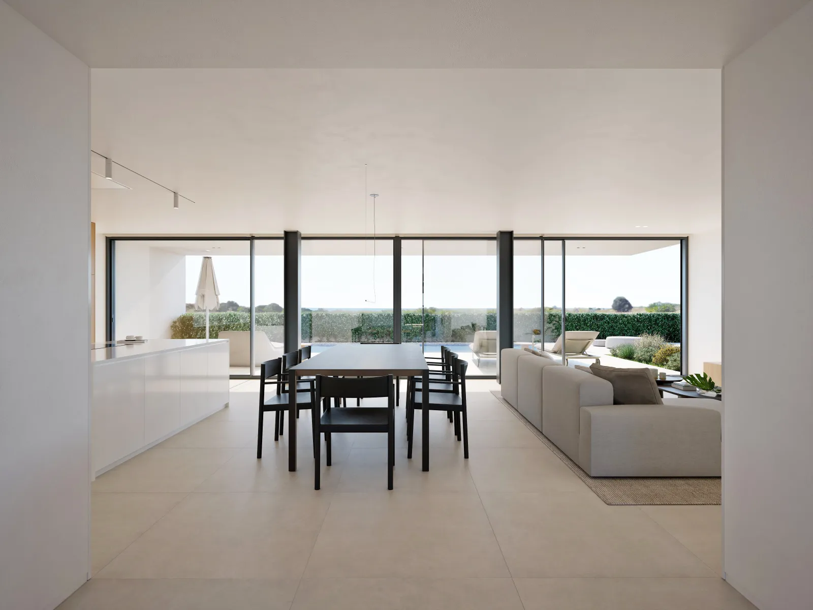 Exceptional contemporary villa with a private swimming pool and garden, just a stone’s throw from Camilo Beach – Algarve gallery photo 24
