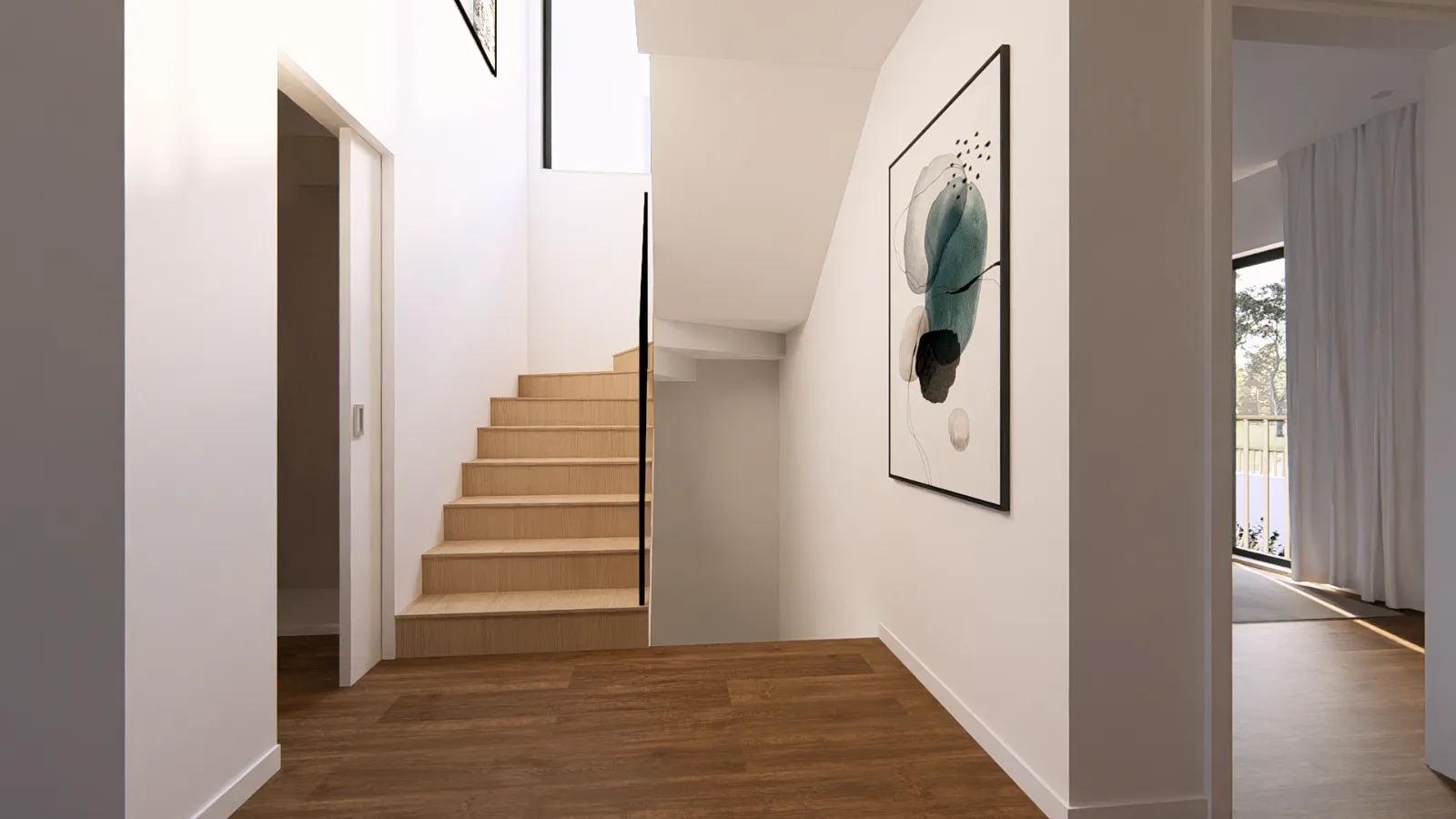 Contemporary house with a swimming pool, currently under construction gallery photo 22