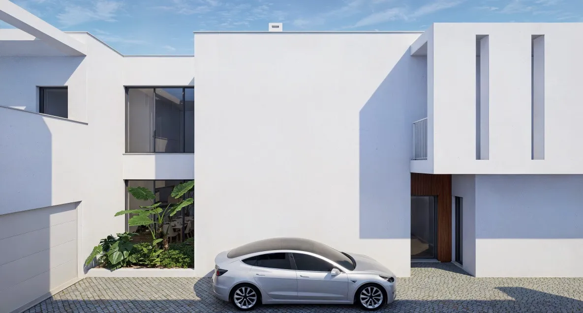 NEW Contemporary Detached House, with swimming pool and garden gallery 10