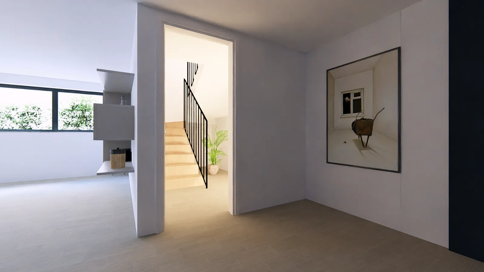 Contemporary house with a swimming pool, currently under construction gallery photo 43