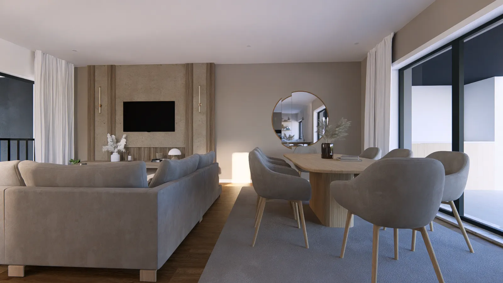 Contemporary house with a swimming pool, currently under construction gallery photo 16