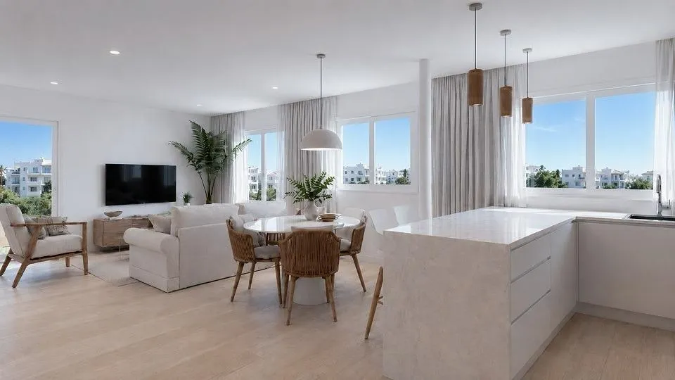 NEW 1-bedroom plus 1 flat, with 2 bathrooms