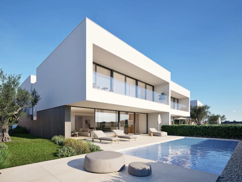 Exceptional contemporary villa with a private swimming pool and garden, just a stone’s throw from Camilo Beach – Algarve 1