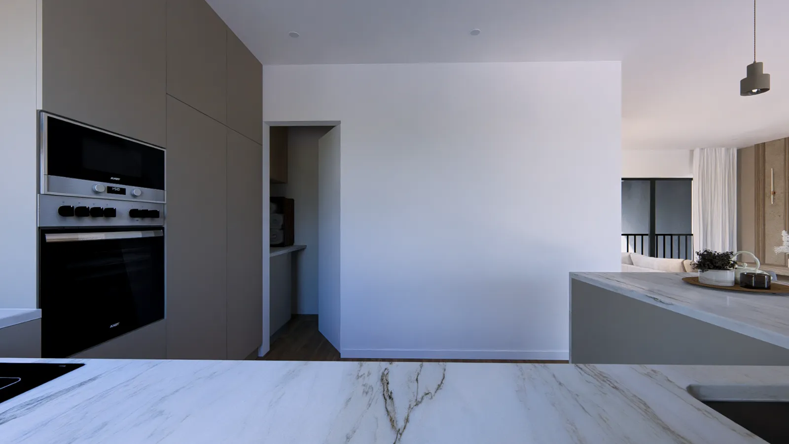 Contemporary house with a swimming pool, currently under construction gallery photo 20
