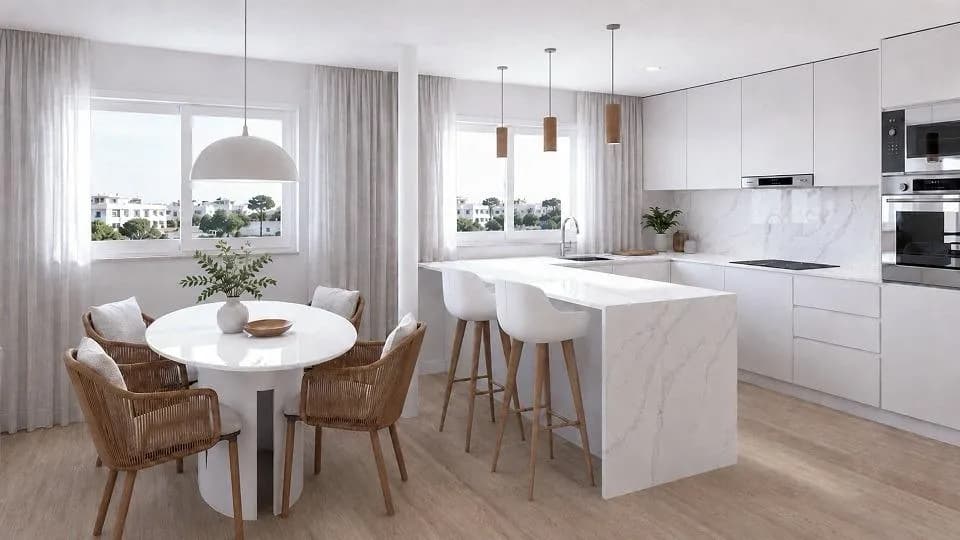 NEW 1-bedroom plus 1 flat, with 2 bathrooms gallery photo 2