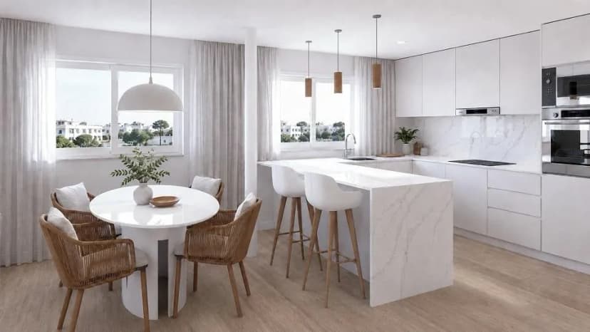 NEW 1-bedroom plus 1 flat, with 2 bathrooms 2